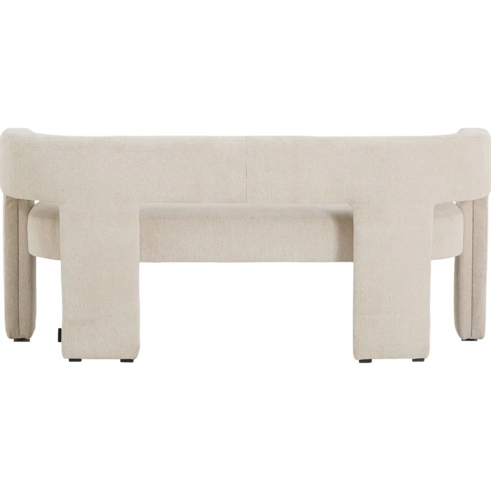 Studio LIVIT eetkamerbank Sculpt 170 cm beige, foto 4