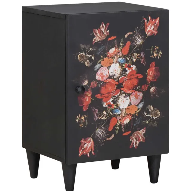 vidaXL Badkamerkast Multikleur 38 x 33,5 x 58 cm Massief Mango Hout Meerkleurig
