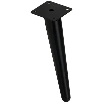 Duraline Tafelpoot - Staal - Conisch - 20cm, foto 2