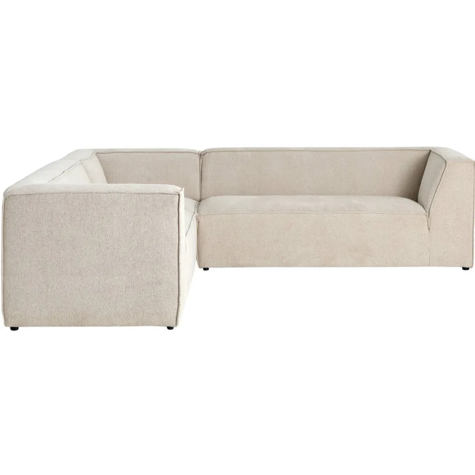 NOUS Living hoekbank Newton hoek links - beige, foto 3