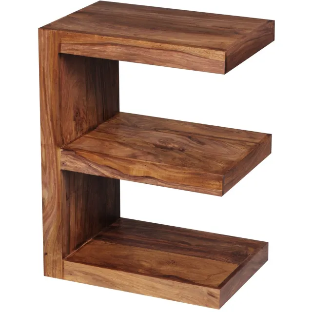 Gate39 Mumbai E-vorm Sidetable - Bruin