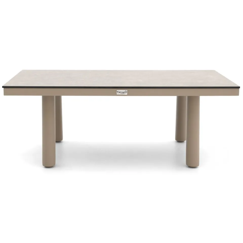 Tierra Outdoor Musone lounge tuintafel 105x60x39cm Taupe