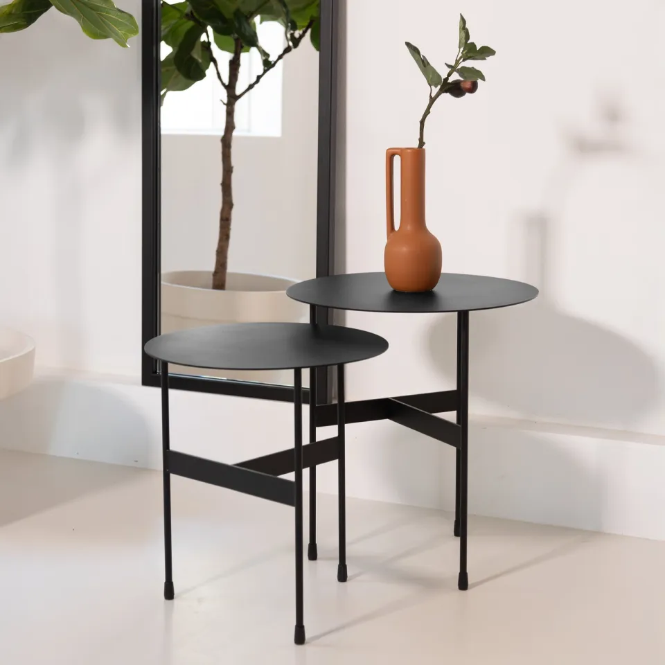 Spinder Design bijzettafel MIRA HOOG zwart, foto 2