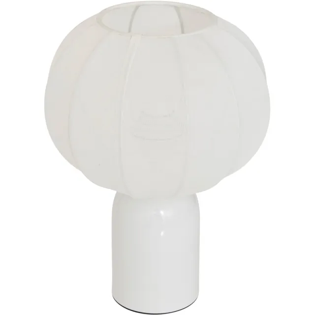 Atmosphera Créateur d'intérieur® Katoenen tafellamp TOBIE Blanc