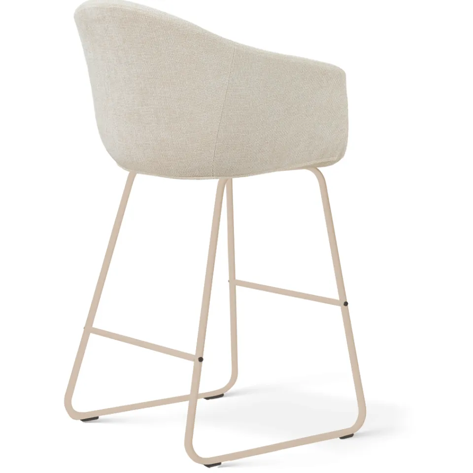 Nolon Nino-Otis barkruk cottonbeige - beige onderstel - 65 cm, foto 3