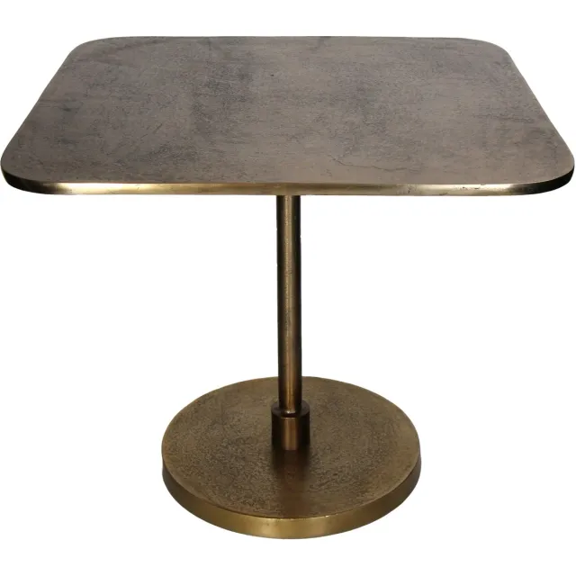 HD Table Aluminium Gold 50x50x45cm Goud