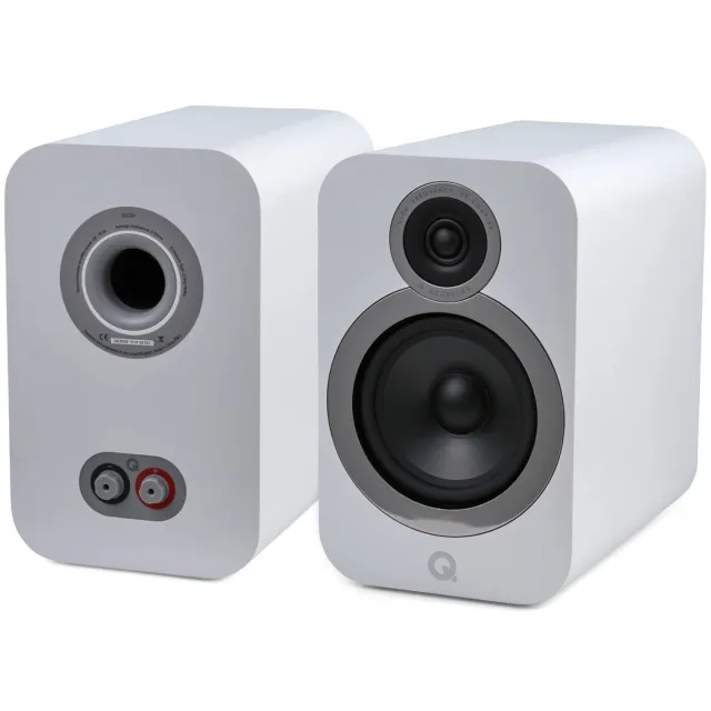 Duraxl Boekenplank speaker - 165 mm lage toner - 22 mm tweeter - Wit