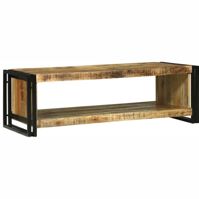 vidaXL Salontafel Bruin 120 x 50 x 38 cm Massief Mango Hout