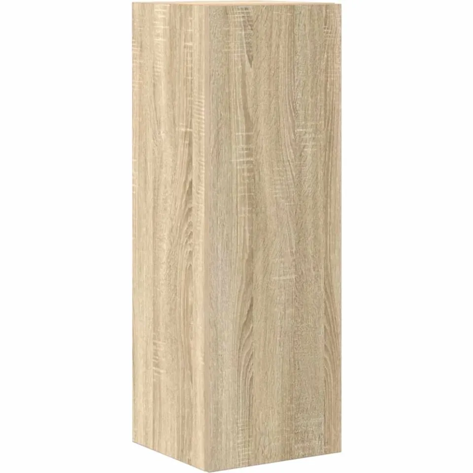 vidaXL 5-delige Tv-meubelset bewerkt hout sonoma eikenkleurig Bruin