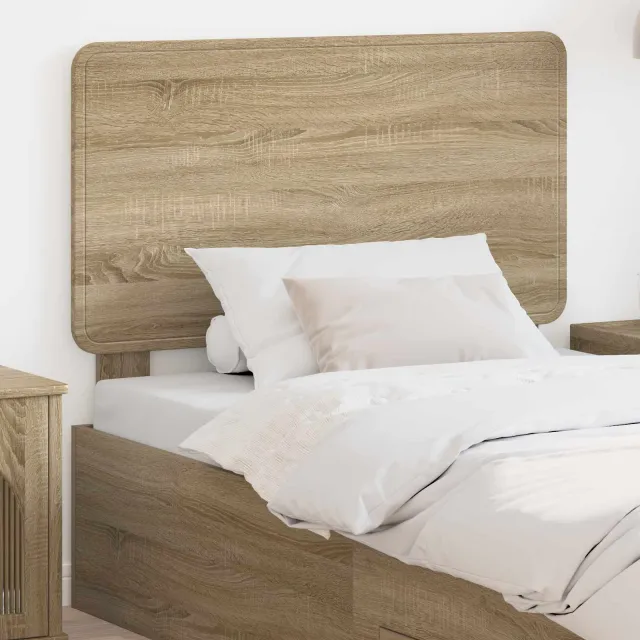 vidaXL Hoofdbord Sonoma Eiken Bewerkt hout Bruin