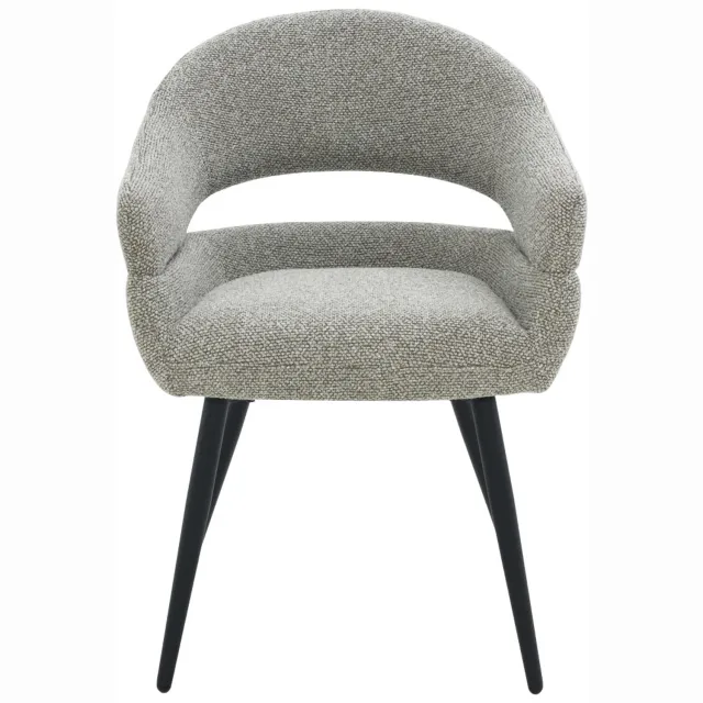 Livingfurn Eetkamerstoel Megan Taupe - Set van 2