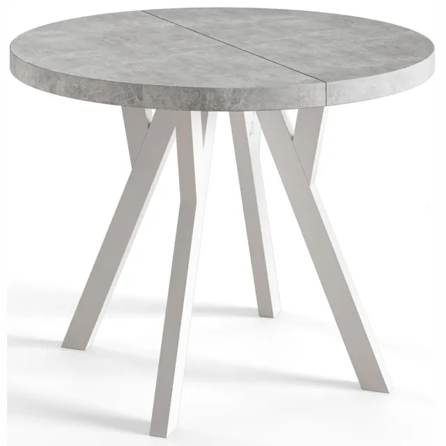 ALPİ Alpi Moebel - Ronde Tafel Uitschuifbare Ovo 110-210 cm - At