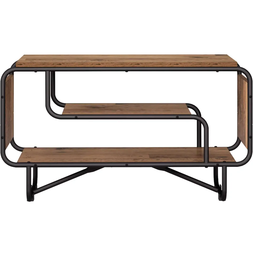 vidaXL TV-standaard 80 x 36 x 45 cm Oud hout Bruin