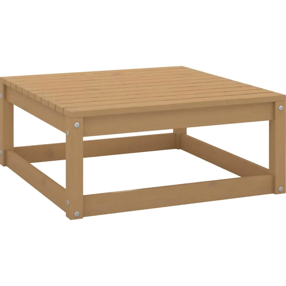 vidaXL 5-delige Loungeset met kussens massief grenenhout bruin, foto 4