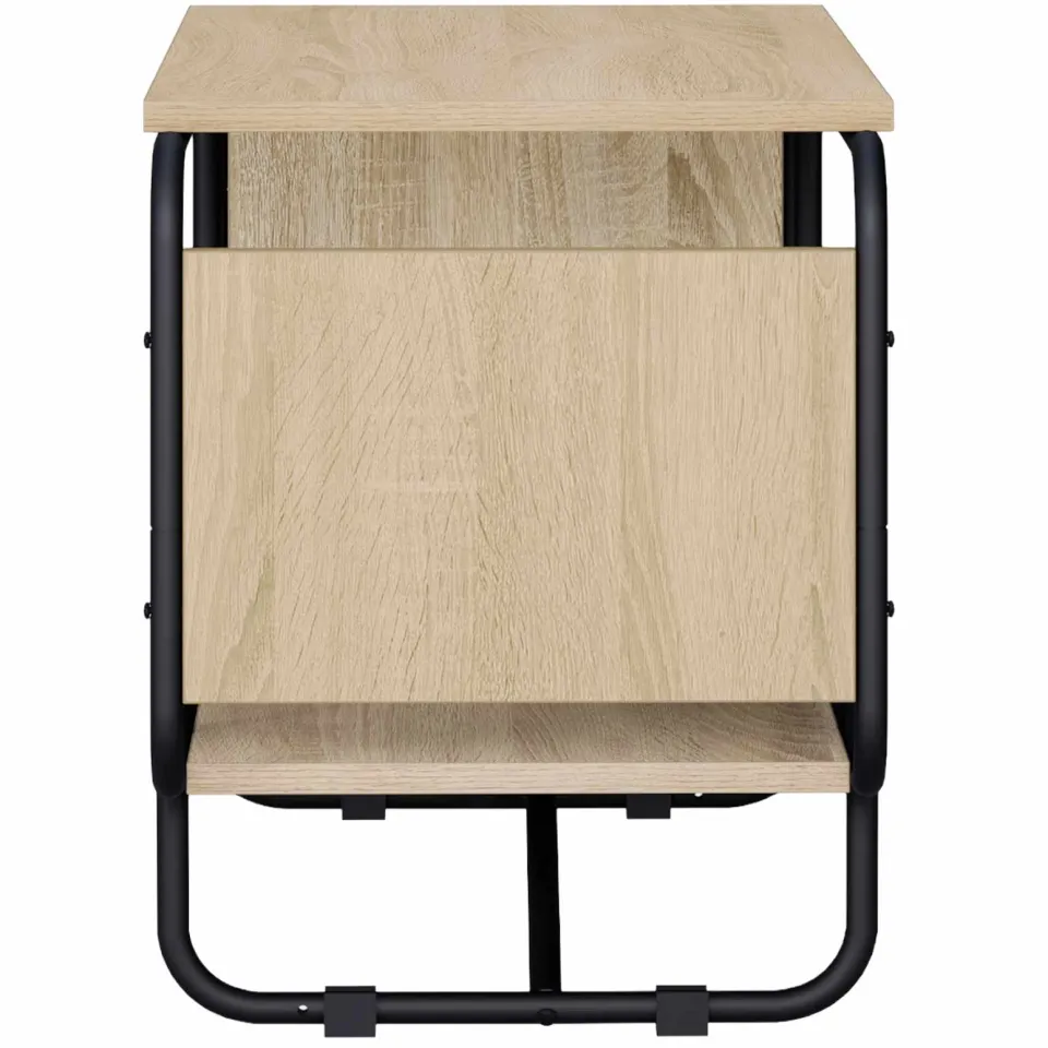 vidaXL TV-standaard 98 x 36 x 45 cm Sonoma Eiken, foto 4