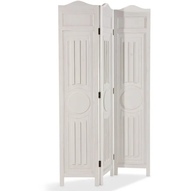 Loberon Roomdivider Perineau wit