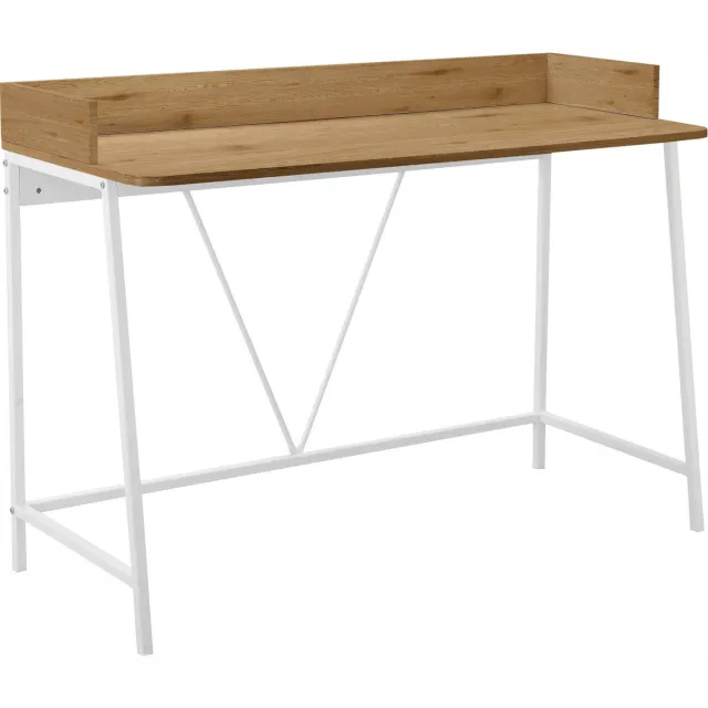 Notio Living Savona-Bureau - Wit Eiken Eiken/wit