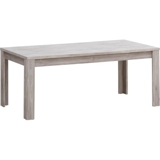 BELFURN Elias Eetkamertafel 190x90cm in grijze eikkleur