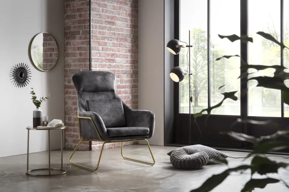 Fauteuil Adriana grijs, foto 5