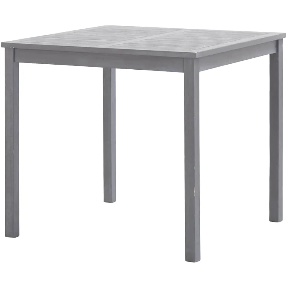 vidaXL 5-delige Tuinset massief acaciahout grijs, foto 4