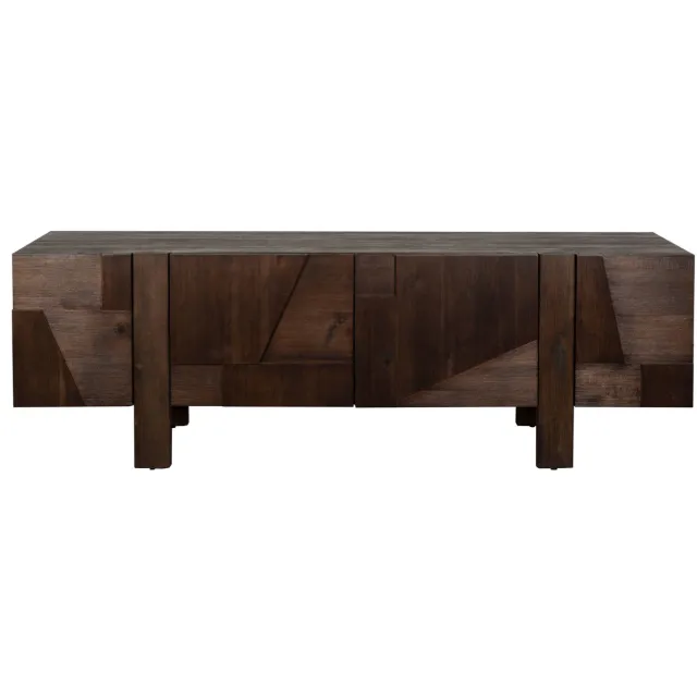 Dutchbone Bruneau dressoir walnoot Bruin