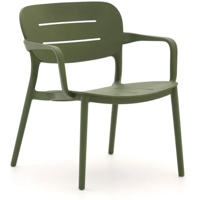 Forza Furniture Forza Pazzia lounge tuinstoel stapelbaar Groen