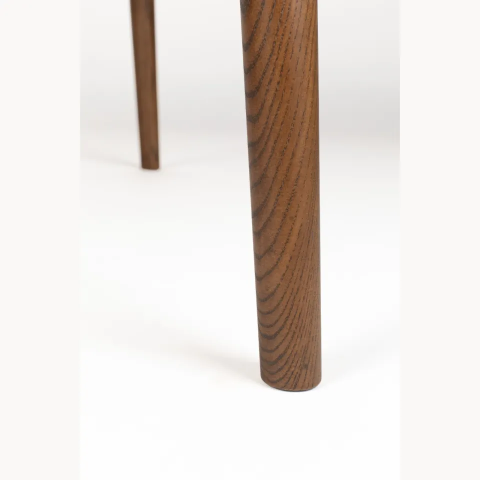 Zuiver Twist uitschuifbare ronde eettafel walnoot, foto 8