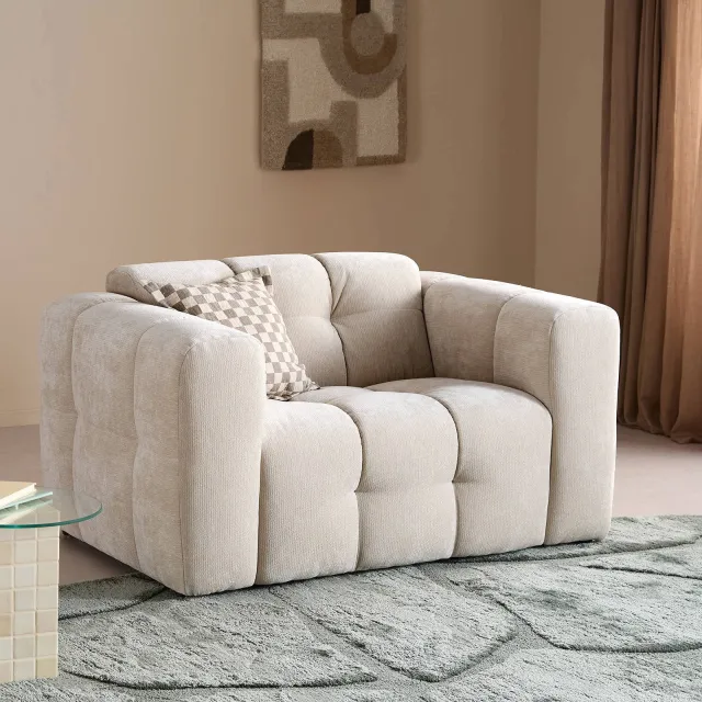 NOUS Living Lina loveseat beige, foto 2