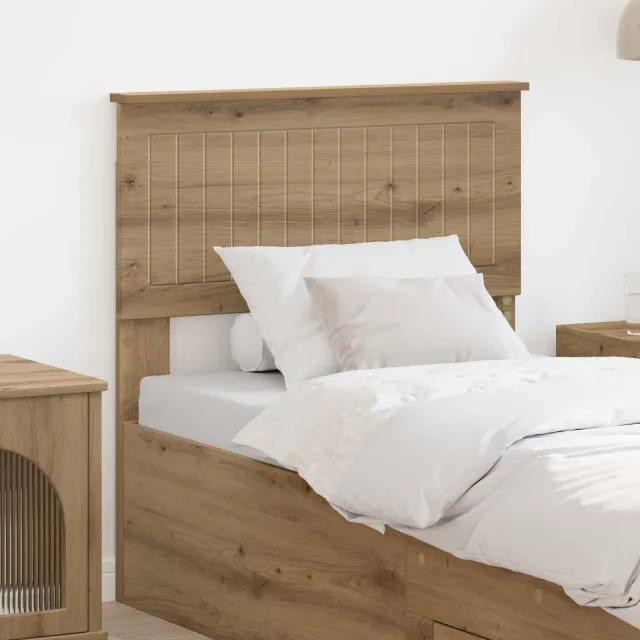 vidaXL Hoofdbord Artisan Eiken Bewerkt hout Bruin