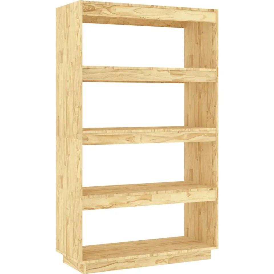 vidaXL Boekenkast / kamerscherm 80x35x135 cm massief grenenhout Bruin