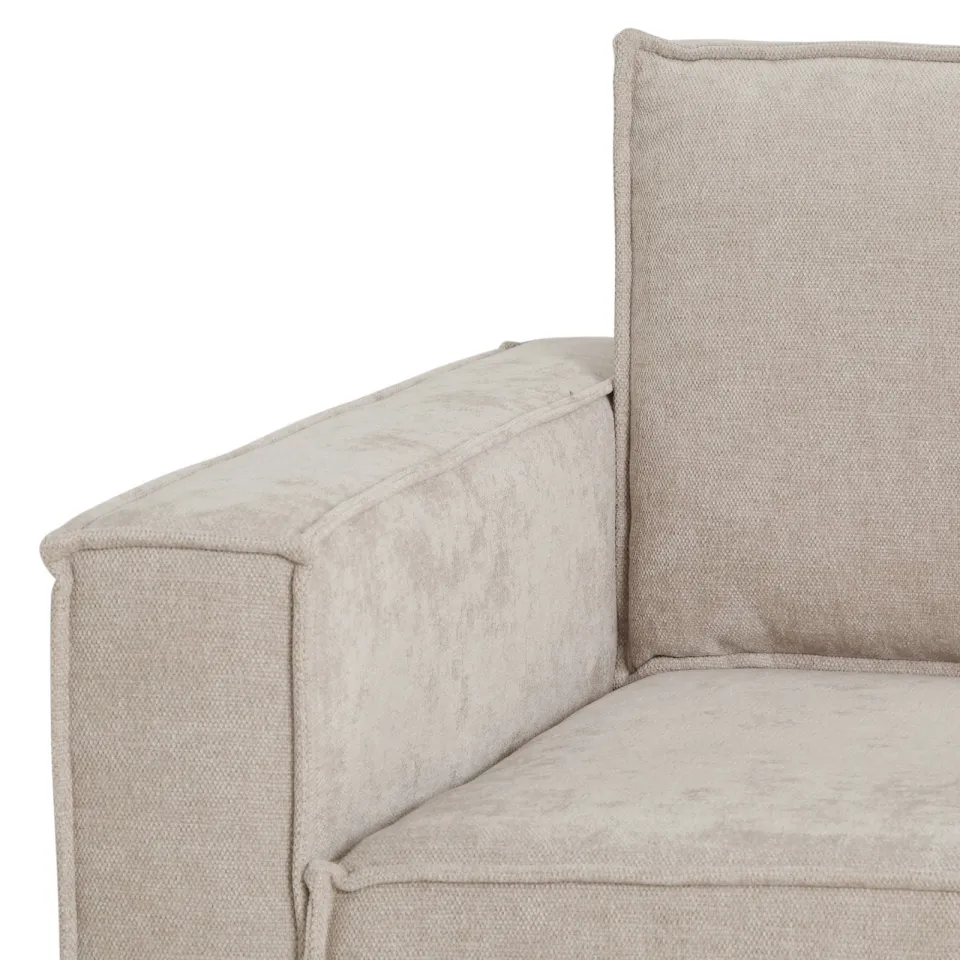 NOUS Living Lexington 3-zitsbank rebel beige, foto 4