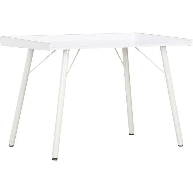 vidaXL Bureau 90x50x79 cm wit, foto 2