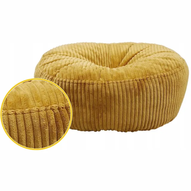 Syma Pufy ROLLER Rond Lage Zetelbank Podsteun Zetelbank Honing 47x20cm