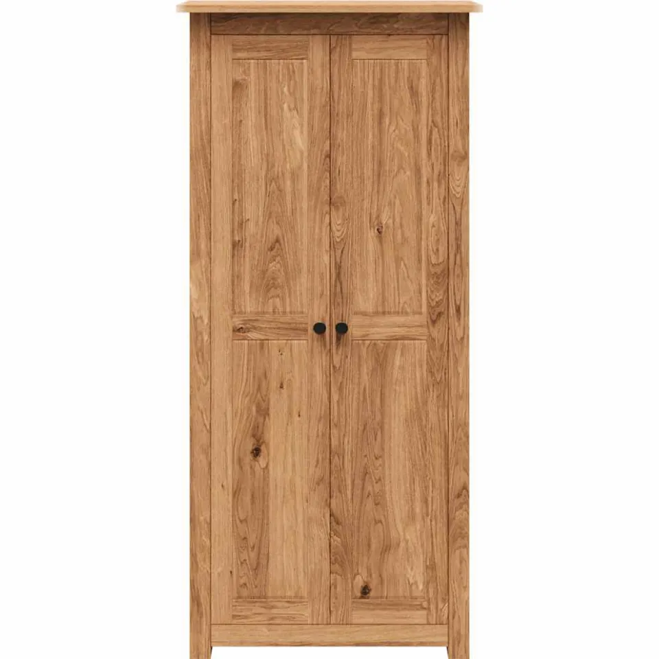 vidaXL Kledingkast Panama Range 80x50x171,5 cm massief grenenhout bruin, foto 3