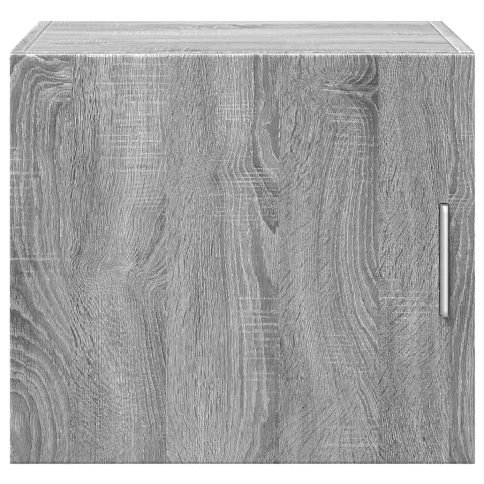 vidaXL Wandkast 45x42,5x40 cm bewerkt hout grijs sonoma eikenkleurig, foto 4