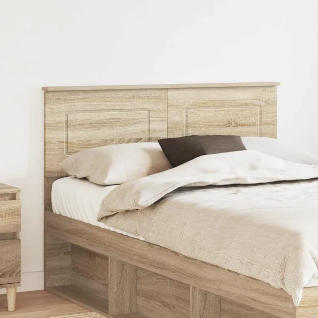 vidaXL Hoofdbord Sonoma Eiken Bewerkt hout Bruin