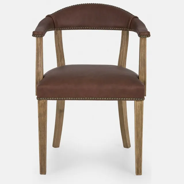 Loberon Stoel Heaton bruin