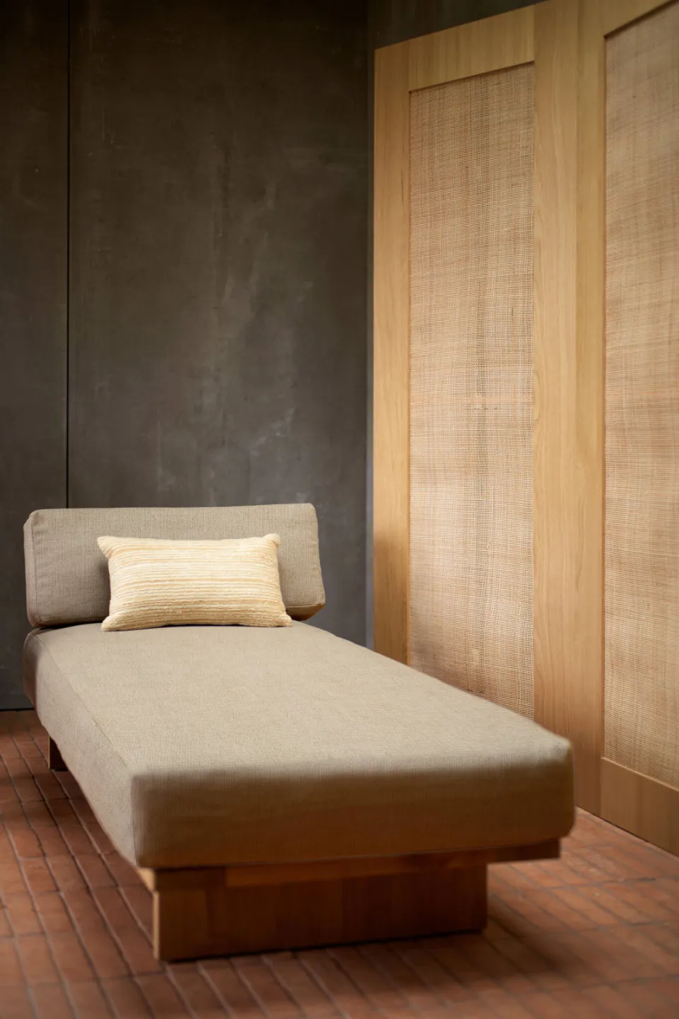 HKLIVING ligbed buiten teak naturel, foto 4