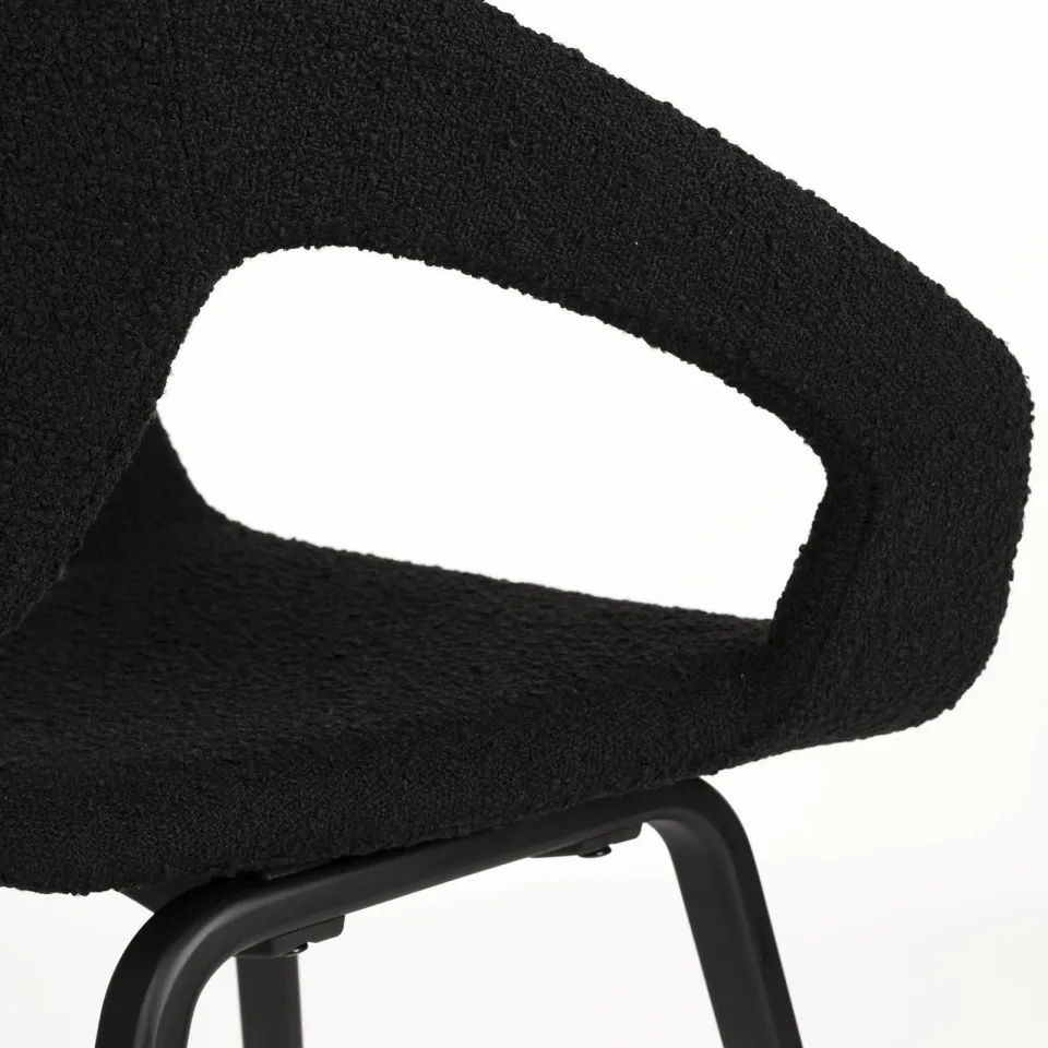 Zuiver Flexback eetkamerstoel zwart, foto 8