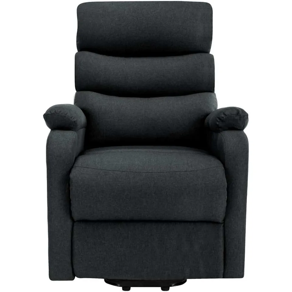 vidaXL Sta-op-massagestoel stof donkergrijs grijs, foto 3