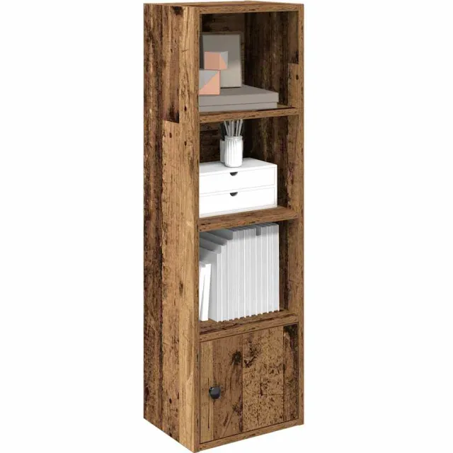 vidaXL Boekenkast 31x24x102 cm bewerkt hout oud houtkleurig Bruin