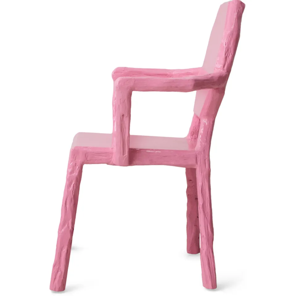 HKLIVING eetkamerstoel Teun Zwets roze, foto 2