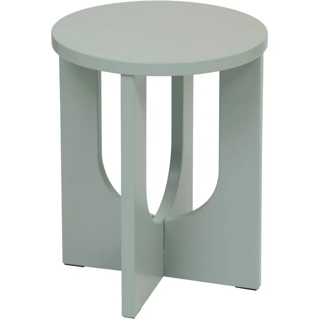 Atmosphera Bijzettafel Bloom - Ø40xH51cm - Patinagroen