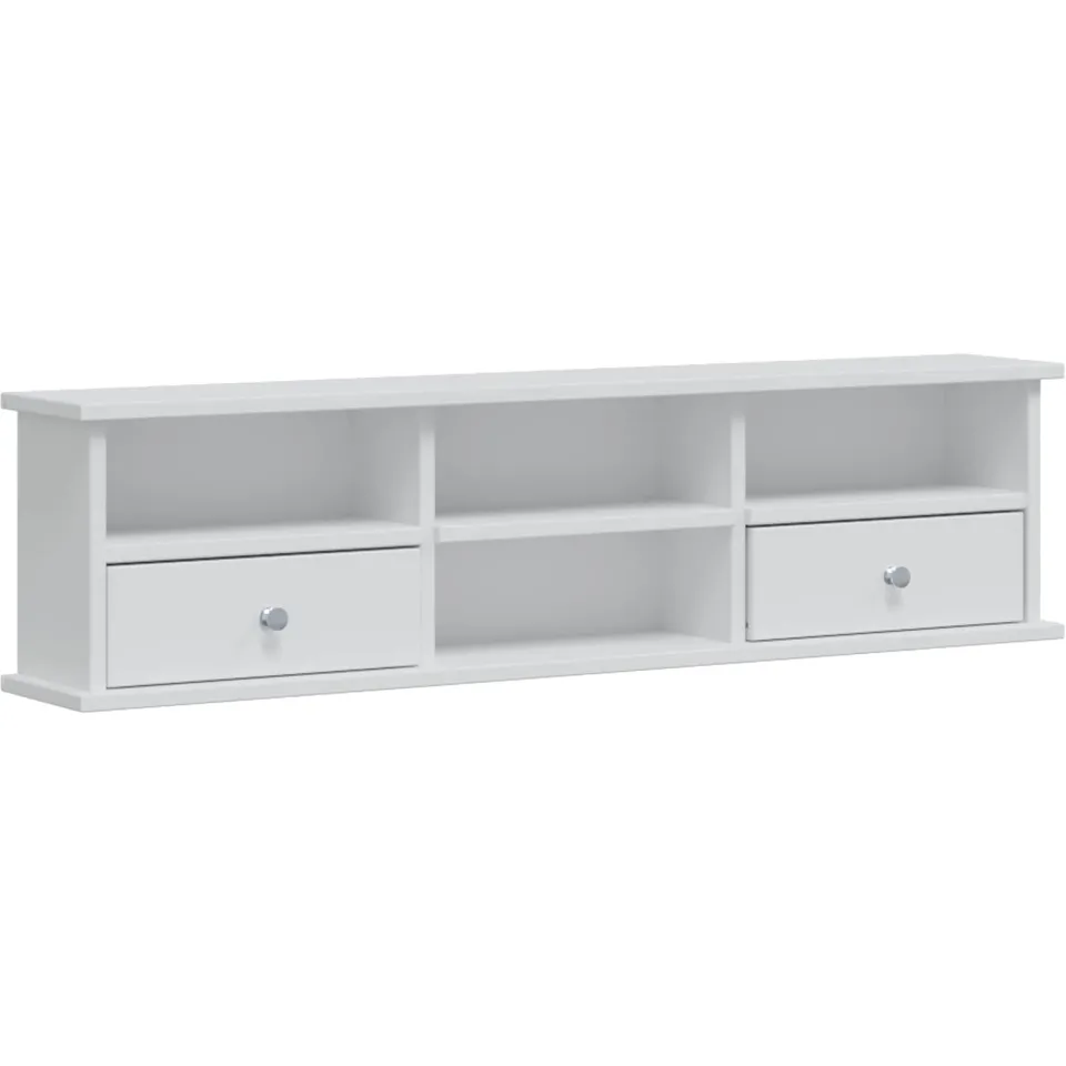vidaXL Toilettafel Set FAUSKE 2 st Wit 100 x 50 x 103,5 cm