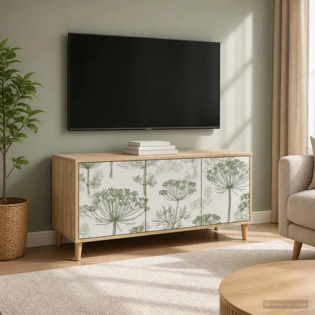 vidaXL Tv-meubel GOTHA 102 x 33 x 50 cm Sonoma Bewerkt hout bruin