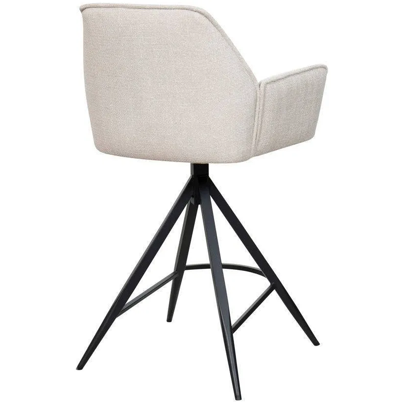 Giga Meubel Noa barstoel draaibaar beige, foto 2