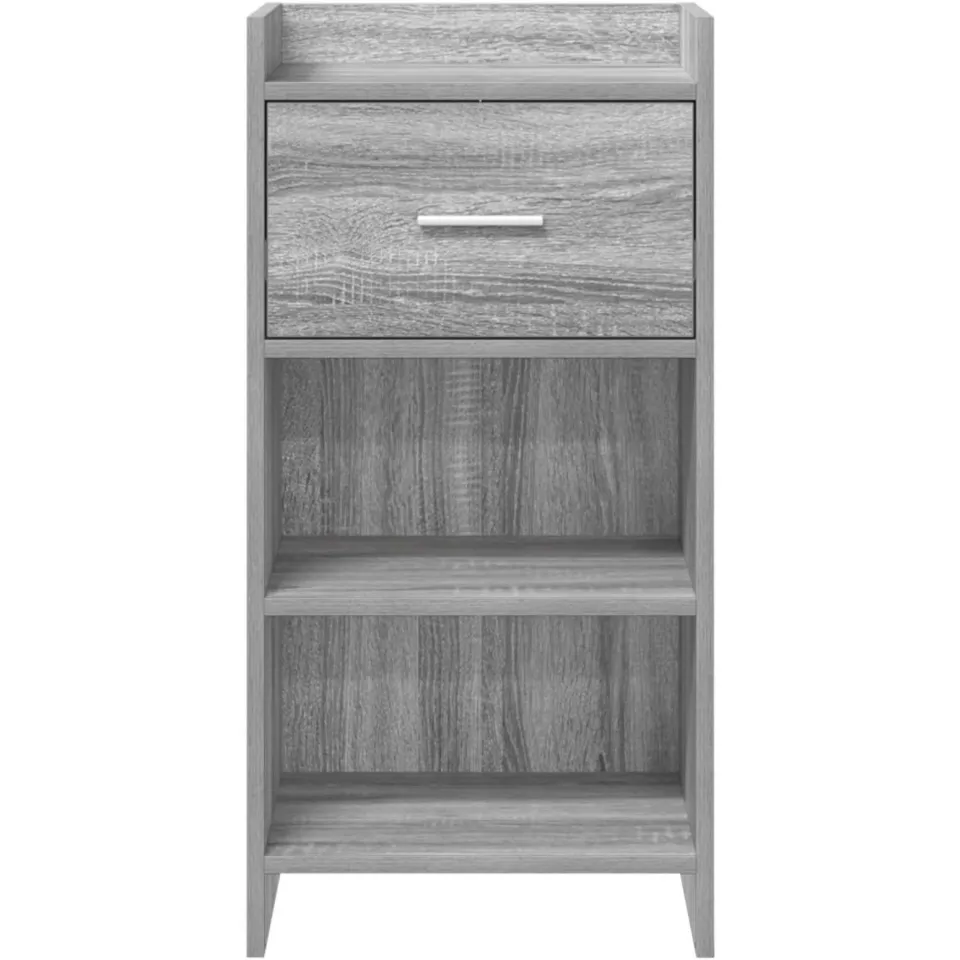 vidaXL Dressoir Grijs Sonoma 40 x 36 x 80 cm Bewerkt hout, foto 3