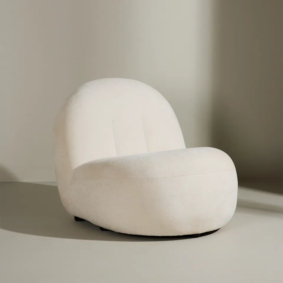 Nest living Hannelore fauteuil wit, foto 2