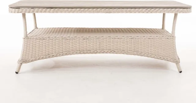 CLP Pandora - Loungetafel parelwit 160x80 cm