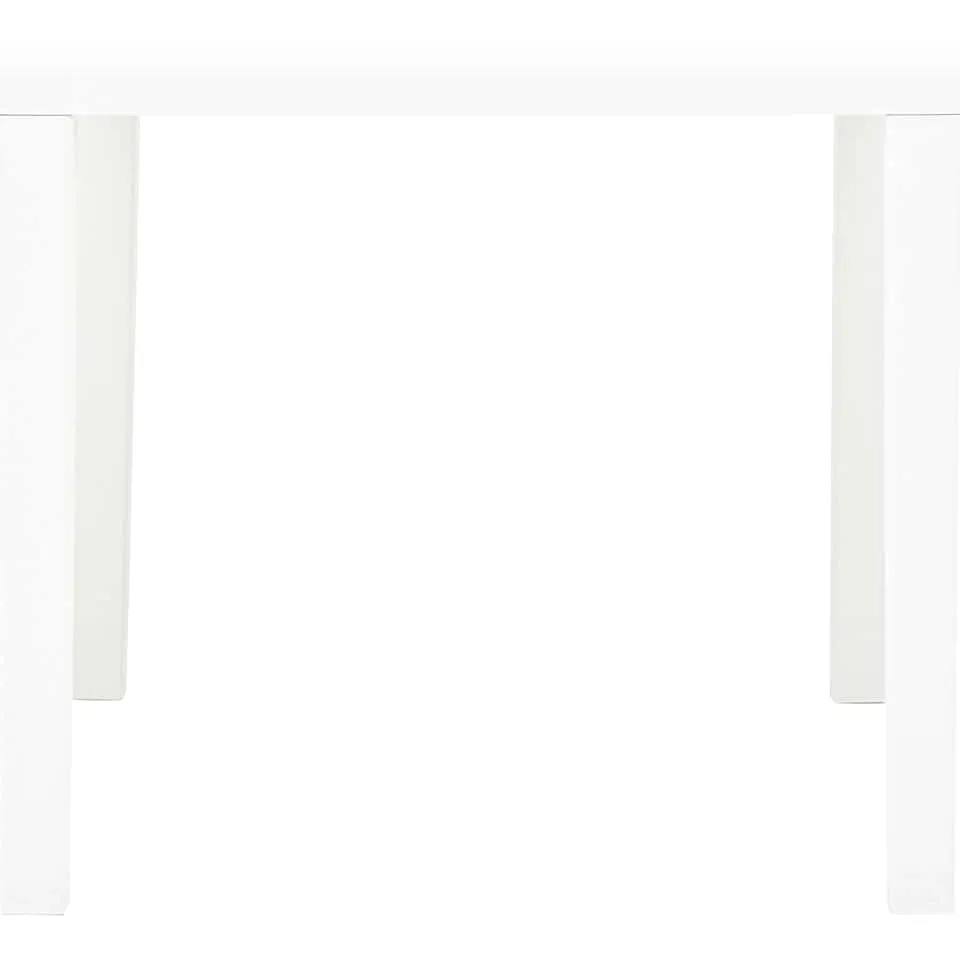 vidaXL Tuintafel 78x78x72 cm kunststof wit, foto 2